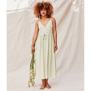 Christy Dawn Lincoln Dress Honeydew Gingham - XL Petites (fits like a Medium)